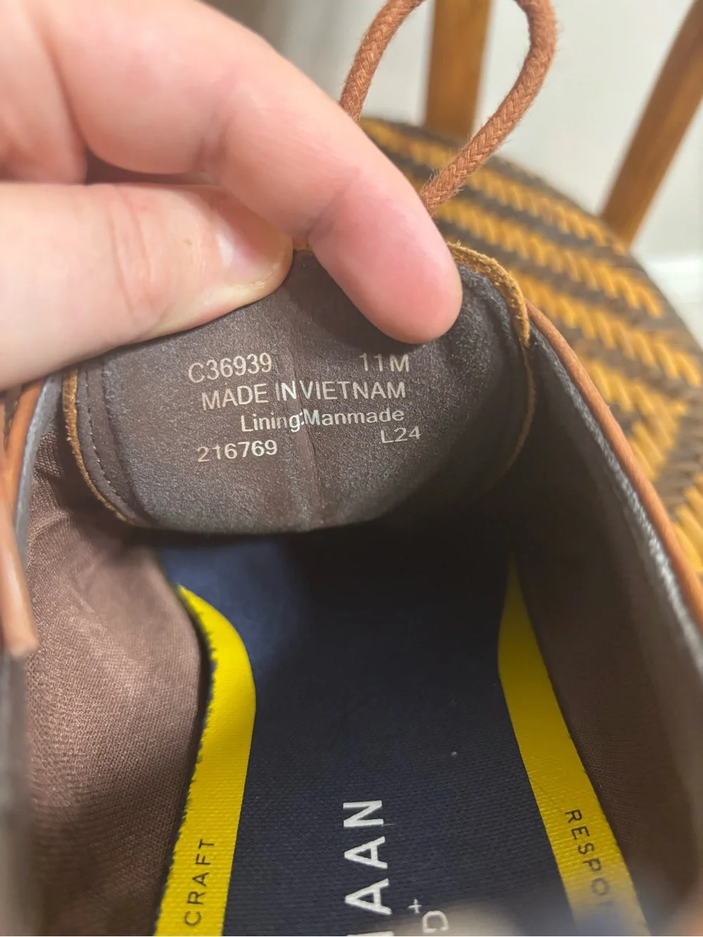 Cole Haan Grand+ Wingtip Oxford Shoes 11M